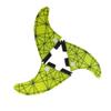 TOPWAYS Fiberglass Reinforced Surfboard 3 Fins Thruster (Double Tabs II G5/G7 Style), Surfboard Tri Fin Thruster Set Choose Color and Size (Yellow, G5) view 4