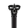 KCNC Seatpost, Black, 1.1 x 13.8 inches (27.2 x 350 mm), Seprolite [Lightweight Aluminum] 1.0 inch (25 mm) Offset view 4