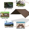 KALINCO Waterproof Camping Tarp Tent Hammock Rain Fly, 10X10FT/10X15FT, Mutifunctional Tent Footprint Lightweight Tarp for Camping, Hiking and Survival Shelter view 3