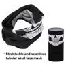 ZKSM 3Pcs Breathable Face Masks Skull Mask Seamless Balaclava Mask Headwear Scarf (white) view 3