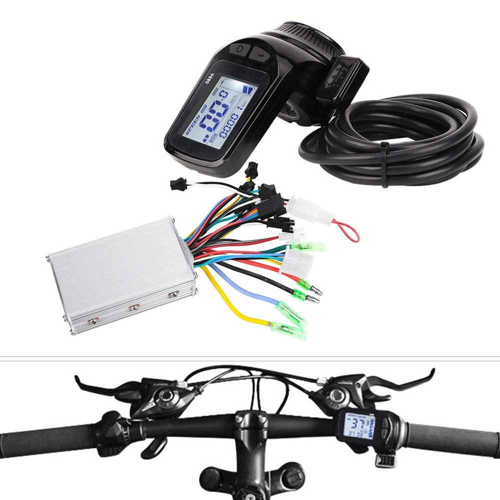 48V 350W Electric Controller Eletric Scooter LCD Display Thumb Throttle for Electric Scooter