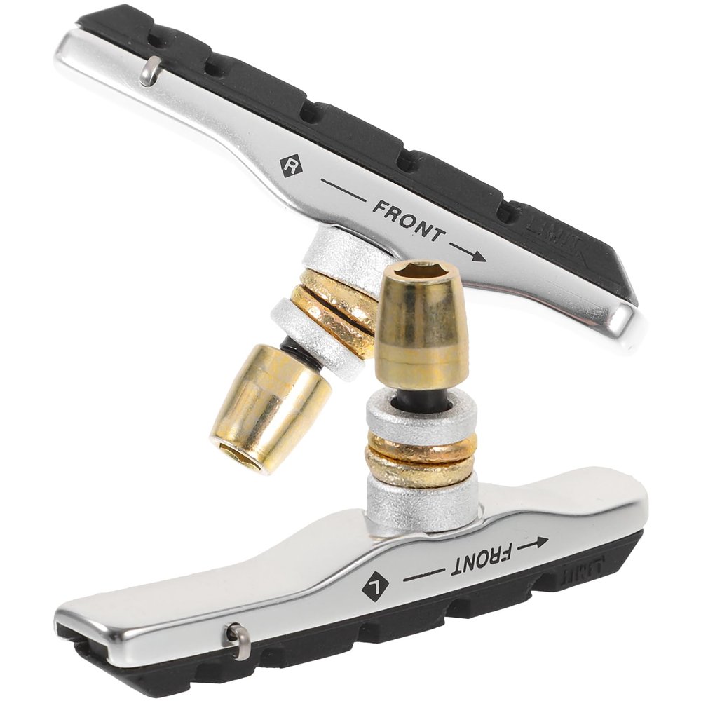 Bike Brake Pads Road Mountain Bicycle Universal Pads Bike Brake Blocks Kit No Noise for Cycling 1Pair