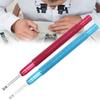 2Pcs Watch Hands Lever, Watch Needle Lifting Removing Watch Repair Accessory, Lever Type Puller Tool Watch Hands Removing Tool (Red + Blue) view 4