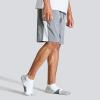 WANDER Men's Athletic Running Socks 7 Pairs Thick Cushion Ankle Socks for Men Sport Low Cut Socks 6-9/10-12 (7 Pairs White Grey, Shoe Size: 12-14) view 2