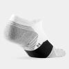 WANDER Men's Athletic Running Socks 7 Pairs Thick Cushion Ankle Socks for Men Sport Low Cut Socks 6-9/10-12 (7 Pairs White Grey, Shoe Size: 12-14) view 4