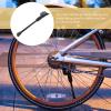 Garneck Bike Kickstand 2 Holes Folding Bicycle Stand Steel Single Side Kickstand for Mountain Bike Road Bicycle (Black) view 3