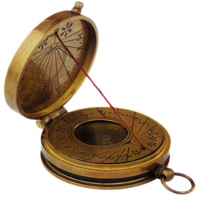 JD'Z COLLECTION Brass Compass Nautical Brass Compass The Mary Rose Antique Compass,Brass Pocket Compass