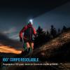 TrustFire Headlamp, MC12 1000 Lumen Headlamp Rechargeable IPX8 Waterproof Head Lamp with 5 Modes Multi-Function LED Headlight for Hiking Outdoor Camping Gear view 3