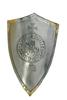 ARTIZANSTORE 18 Guage SteelMedieval Knight Shield Handcrafted Metal IronBrass Cross Templar Shield Fighting Shield view 1
