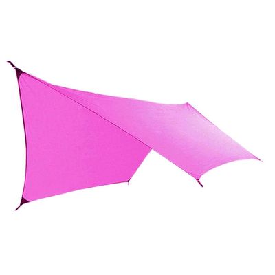 LoveinDIY Outdoor Picnic Camping Canopy Beach Tent Fishing BBQ Shelter Tarp, Pink