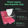 ADV MaxTac Tacky Tennis Overgrip - 12 Pack Extremely Sticky Non-Slip Tennis Grips Overgrip - Razor-Thin & Easy to Use Pro Tennis Racquet Grip Tape (12-Pack Pink) view 4