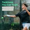 ADV MaxTac Tacky Tennis Overgrip - 12 Pack Extremely Sticky Non-Slip Tennis Grips Overgrip - Razor-Thin & Easy to Use Pro Tennis Racquet Grip Tape (12-Pack Orange) view 2