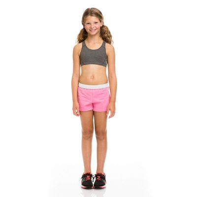 Soffe Big Girls Shorts Pink