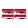 Extreme Max 3006.2999 BoatTector Solid Braid MFP Dock Line Value 4-Pack - 1/2" x 20', Red view 1