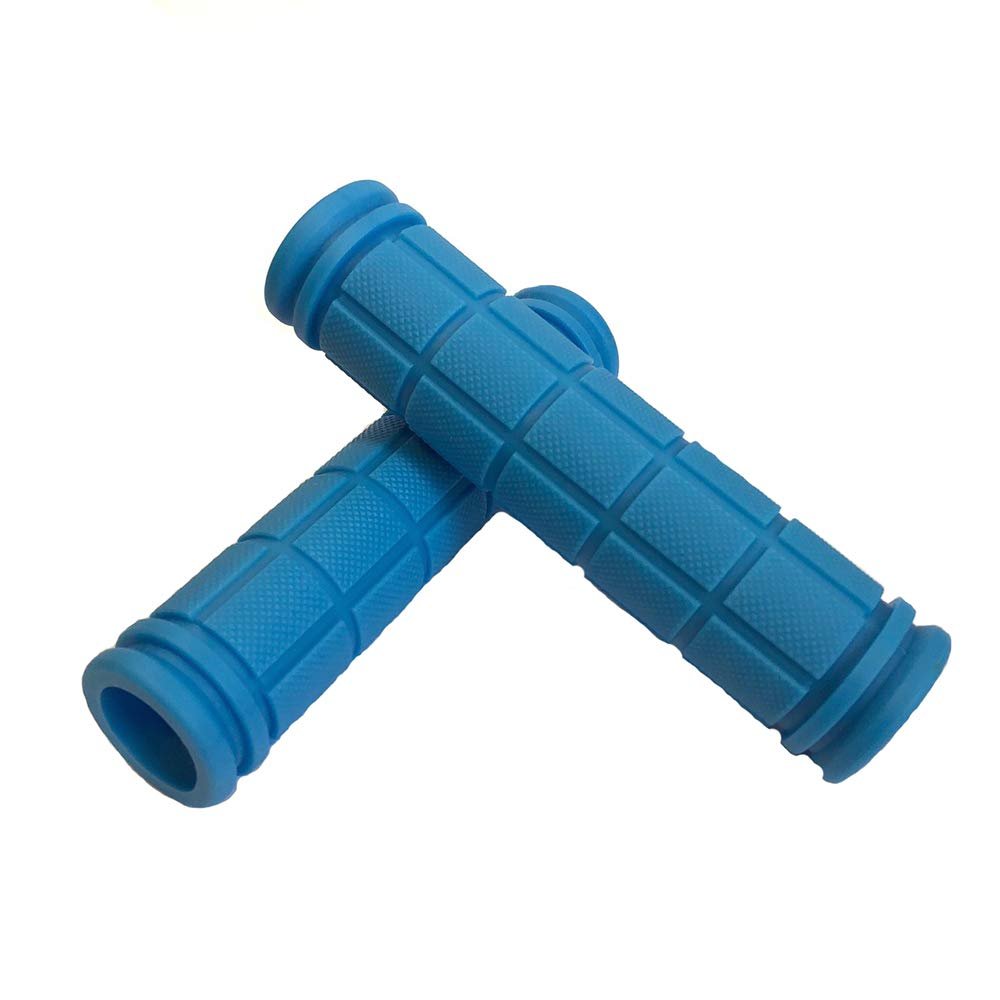 ABSOAR Cycling Aqua Blue Bicycle Grips Non-Slip Rubber Bike Handlebar Grips for Kids Adult Girls Boys Scooter Mountain Road Urban City Bike MTB BMX