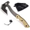 WEYLAND Survival Hatchet & Camping Axe with MOLLE Sheath - Small Bushcraft Camping Axes & Hatchets for Splitting & Chopping Wood, Kindling Splitter for Fire Wood, Camp Hand Tool view 1
