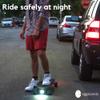 Eggboards Electric Skateboard Lights for Night Riding. LED Skateboard Light Kit. Longboard Lights USB Rechargeable. Skate Board Headlight Front and Back. Ideal Electric Skateboards Accessories view 2