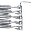 Keenso Chest Expander,Wooden Handle 5 Removable Spring Chest Expander for Men Home Gym Workout view 4