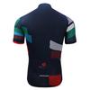 PSPORT Plaid Men's Cycling Jersey Short Sleeve Bike Shirts Road Cycling Shirts Mountain Bicycle Tops with 3 Pocket Reflective view 2