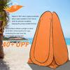anngrowy Pop Up Privacy Shower Tent Portable Outdoor Camping Bathroom Toilet Tent Changing Dressing Room Privacy Shelters Room for Hiking and Beach  UPF 40+ Waterproof with Carry Bag view 4