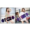 TXTC Four Wheeled Skateboard for Kids,Complete Longboard Beginner Children Adult Teenager Professional Skateboard,ABEC-7 Bearing,for Boy Girls Teenager 6-12 Years Old (Color : B) view 2
