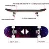 TXTC Four Wheeled Skateboard for Kids,Complete Longboard Beginner Children Adult Teenager Professional Skateboard,ABEC-7 Bearing,for Boy Girls Teenager 6-12 Years Old (Color : B) view 3