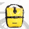 Rhinowalk 20L Bike Bag Waterproof Bicycle Pannier Rear Seat Bag for Cycling Bicycling Traveling Riding, Yellow view 1