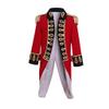 Turn: Washington's Spies Major John Andre Jacket Cosplay Costume Jacket Men's Military Uniform (S) Red view 1