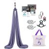 F.Life Aerial Silk Yoga Hammock Strater Kit -10 Yards For Flying Yoga (Dark Gray) view 1