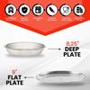 Stainless steel tableware mass kit (Orange) view 4