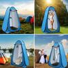 anngrowy Pop Up Privacy Tent Shower Tent Portable Outdoor Camping Bathroom Toilet Changing Dressing Room Privacy Shelters Room for Hiking and Beach Sun Shelter Picnic Fishing UPF40+ Waterproof view 2