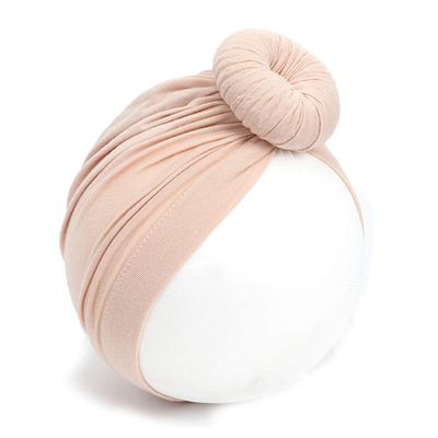 Youngy Baby Hat, Born Headwear Turbans Hat Infant Baby Girls Bohemian Hat Cap Soft Cotton Knot Nursery Beanie,One Size - 3
