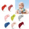 Youngy Baby Hat, Born Headwear Turbans Hat Infant Baby Girls Bohemian Hat Cap Soft Cotton Knot Nursery Beanie,One Size - 3 view 4