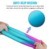 Swim Cap, 2 Pack Durable Silicone Swimming Caps for Kids Girls Boys Youths (Age 2-12), Soft 3D Ergonomic Waterproof Kids Swim Caps, Comfortable Fit for Long Hair and Short Hair view 3