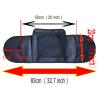 Pmsanzay Skateboard Adjustable Shoulder Carrier Skateboard Backpack Strap Skateboard Backpack Carrier Skateboard Carry for 28 inch to 31 inch Skateboard - No Skateboard view 4