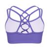 QinCiao Girls Criss-Cross Back Sports Bra Crop Tops Training Bra Yoga Active Gymnastics Ballet Dance Undershirt Lavender 6 view 2