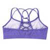 QinCiao Girls Criss-Cross Back Sports Bra Crop Tops Training Bra Yoga Active Gymnastics Ballet Dance Undershirt Lavender 6 view 4