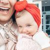 Youngy Baby Hat, Born Headwear Turbans Hat Infant Baby Girls Bohemian Hat Cap Soft Cotton Knot Nursery Beanie,One Size - 4 view 3