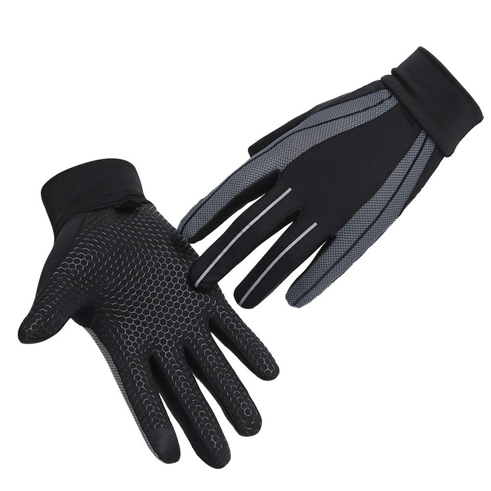 PURFUN Men Women Summer Cool Mesh Driving Gloves UV Sun Protection Non-Slip Mountain Bike Cycling Gloves Hands Guard Strechy Full Finger Touch Screen Gloves Gym Fitness Yoga Climbing Mitts Gloves