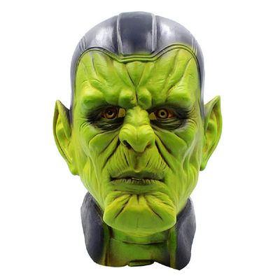 New Green Horror Zombie Latex Mask Scary Captain Halloween Mask