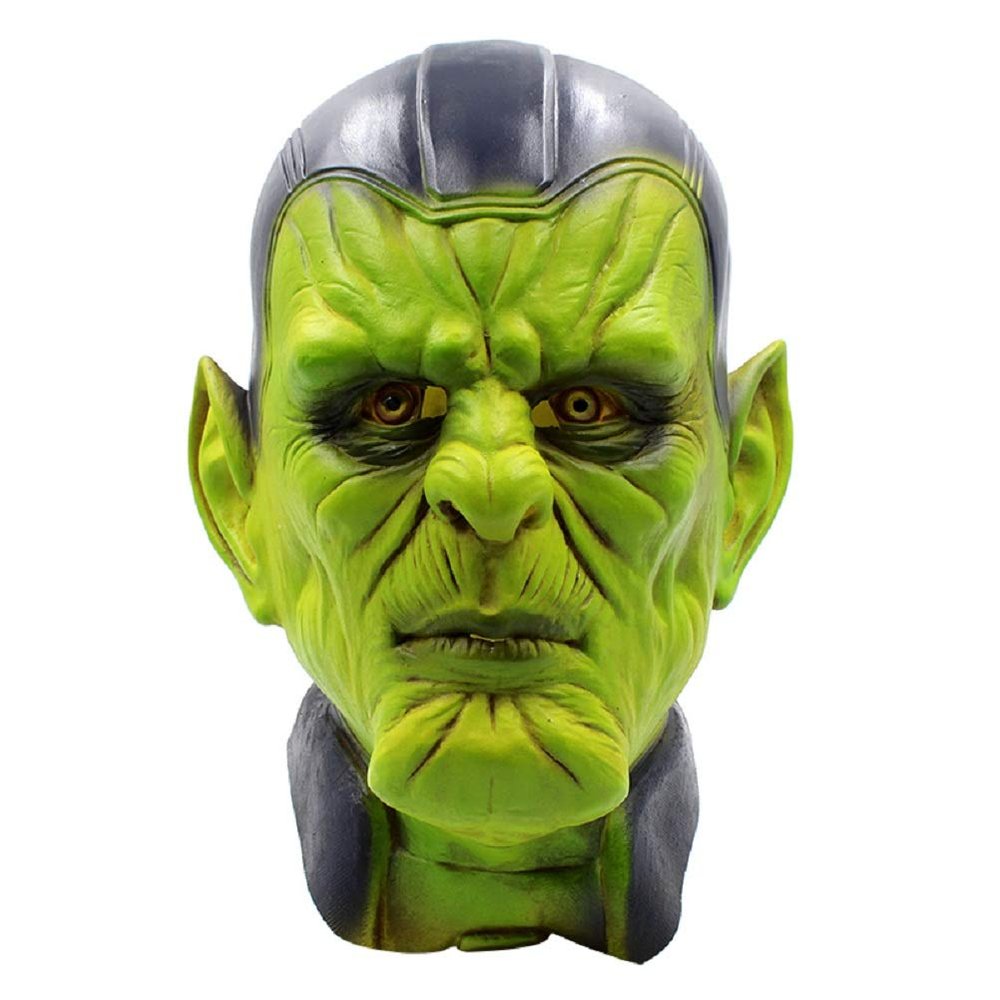 New Green Horror Zombie Latex Mask Scary Captain Halloween Mask