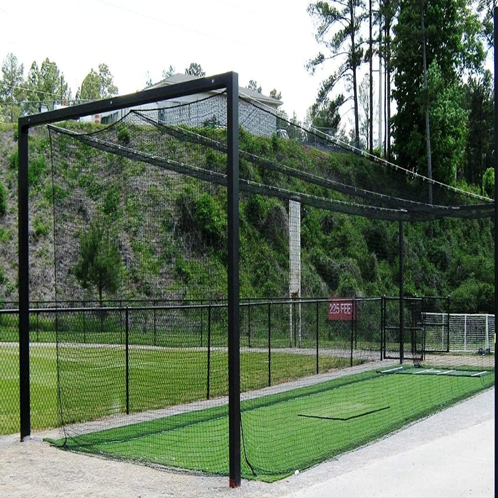 LFS Batting Cage Net #42 Twine Heavy Duty HDPE Baseball & Softball Netting for Outdoor Training | UV Treated, Weather Resistant | 12x12x70 ft | Net Only No Frame Included