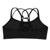 QinCiao Girls Criss-Cross Back Sports Bra Crop Tops Training Bra Yoga Active Gymnastics Ballet Dance Undershirt Black 12 view 4