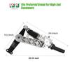 10L0L Steering Gear Box Assembly for 1994-2000 EZGO TXT Medalist Express Shuttle Refresher Workhorse ST Series Golf Cart, OEM# 70314-G01 70314-G02 70723-G02 view 2