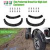 10L0L Golf Cart Front Rear Fender Flares for EZGO RXV 2008-2015 Gas & Electric, with Stainless Steel Screws, Set of 4(Not fit modified models) view 2