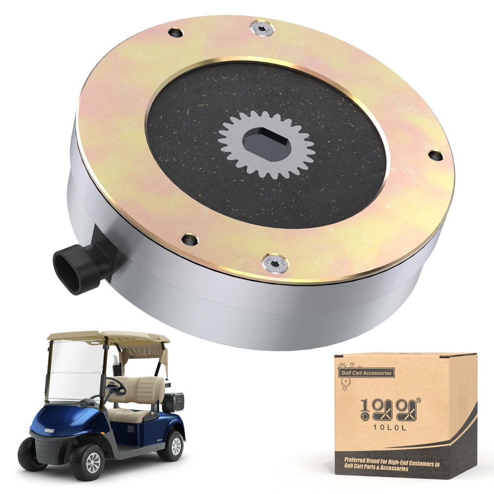 10L0L Golf Cart Motor Brake for EZGO RXV 2009.5-2011 Electric Carts with Danaher Speed Controller-2011 Upgrade, OEM# 610065 605867