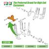 10L0L Golf Cart A Arm Assembly for EZGO RXV 2008-up Gas & Electric Vehicles, OEM# 608089 604654 601340 602085 view 2
