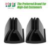 10L0L Universal Golf Cart Windshield Retaining Clips for Yamaha EZGO Club Car, Rubber Top Grip OEM# 102005801, Set of 2 view 2