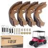 10L0L Brake Shoes for EZGO TXT 1997-2009.5, EZGO RXV Gas 2008-up, Workhorse 1996+, Yamaha G9-G28 1994-2006 Golf Cart, Cushman Columbia Motrec Melex etc. OEM# 27943G01 70794G01 70795G01 view 1