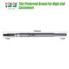 10L0L Passenger Side Rear Splined Axle Shaft for EZGO TXT 1994-2013 Electric Golf Cart, OEM# 20377G12 20377-G12 view 2